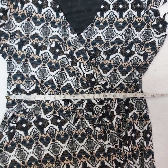 I.n.c International Concepts Faux-Wrap Mini Dress - Picture 8 of 10